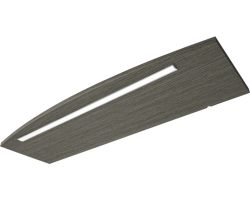 LED stropné svietidlo s drevenou štruktúrou