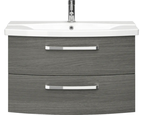 Skrinka pod umývadlo s dvomi zásuvkami a umývadlom