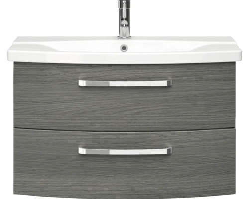 Skrinka pod umývadlo s dvomi zásuvkami a umývadlom