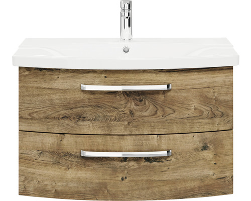 Skrinka pod umývadlo s dvoma zásuvkami, umývadlom a batériou