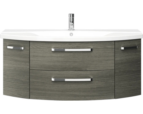 Skrinka pod umývadlo s dvomi zásuvkami a batériou