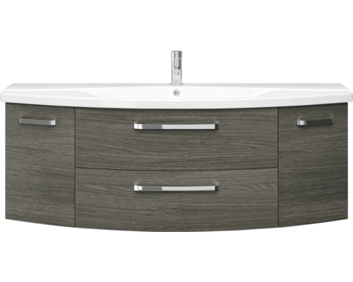 Skrinka pod umývadlo s umývadlom a dvoma zásuvkami