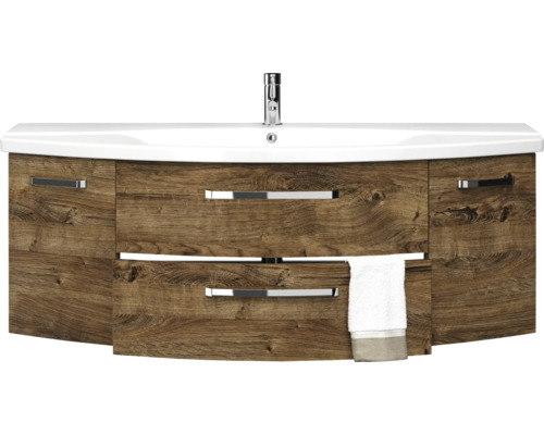 Skrinka pod umývadlo s umývadlom, batériou a uterákom