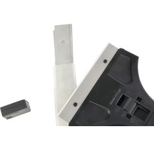 Škrabka na sklo s čepeľou a krytom