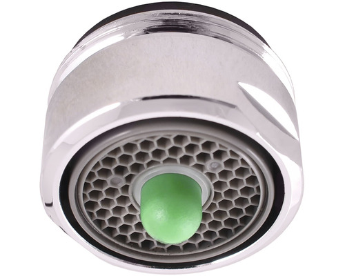 Prevzdušňovač vodovodnej batérie so zelenou vložkou