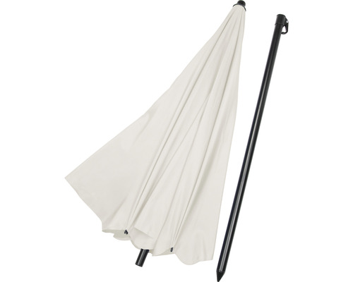 Zatvorený slnečník so zemným hrotom