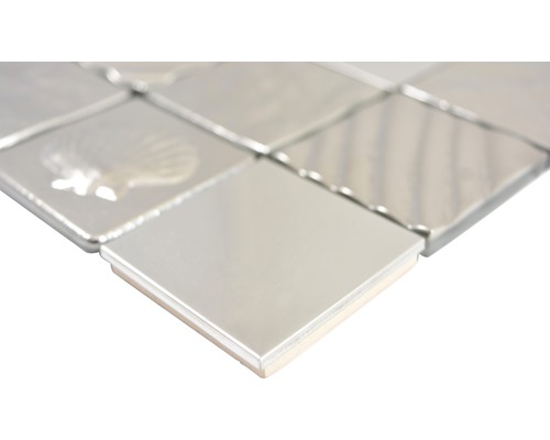 Mozaiková dlaždica s motívom mušle