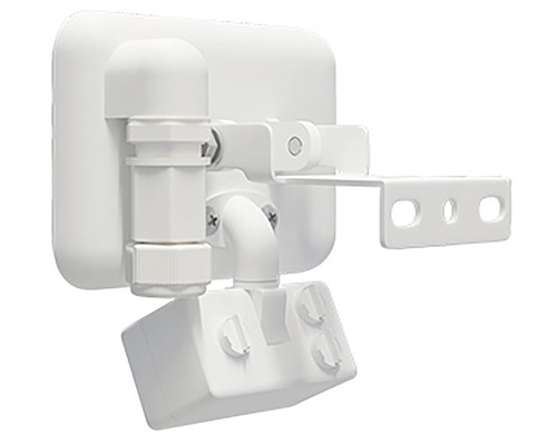 Biele vonkajšie svetlo s držiakom na montáž na stenu