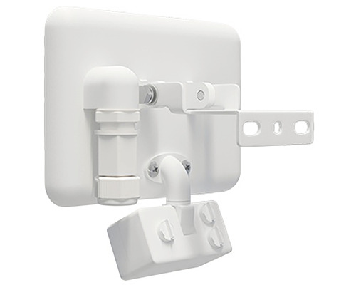 Biele vonkajšie svietidlo s pohybovým senzorom