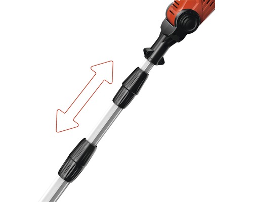 Nastaviteľná tyč záhradníckych nožníc