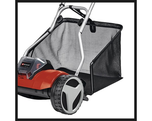 Einhell prevzdušňovač trávnika s košom na záhradnú údržbu
