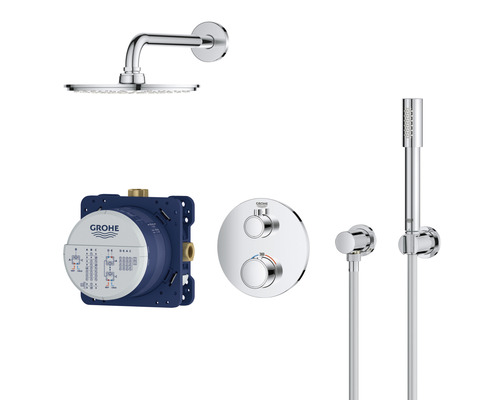 Sprchový systém Grohe Rainshower SmartActive 310 s podomietkovým termostatom