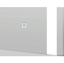 LED zrkadlo do kúpeľne s osvetlením DSK Silver Boulevard 60 x 100 cm