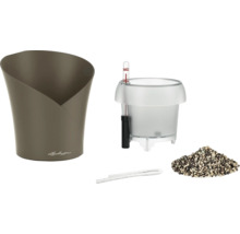 Sada kvetináča Lechuza Canaro s ukazovateľom hladiny vody, substrátom a zavlažovacím systémom