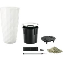 Komponenty súpravy kvetináčov Lechuza so zavlažovacím systémom