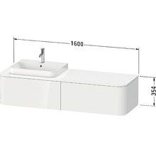 Skrinka pod umývadlo s umývadlom a rozmermi