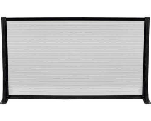 Zástena s vodorovnými lamelami