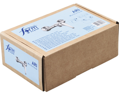 Balenie sprchovej batérie značky Form and Style