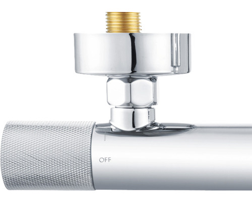 Rohový ventil s uzáverom a zlatým závitom