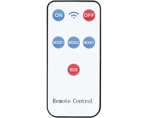 Diaľkové ovládanie s tlačidlom zapnutia a výberom režimu