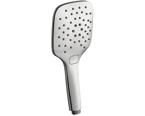 Ručná sprcha z kovu so štvorcovou hlavicou