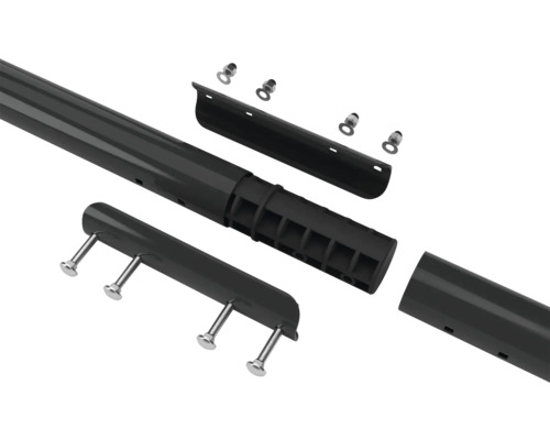 Jednotlivé diely sušiaka na bielizeň na montáž