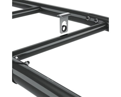 Detail strešného nosiča s držiakom