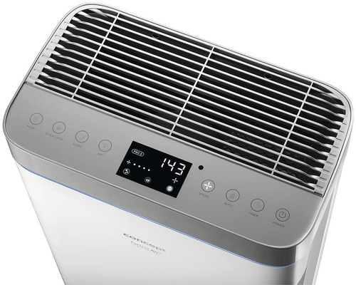 Čistička vzduchu s digitálnym displejom a ovládacím panelom