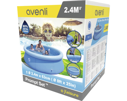 Balenie bazéna Avenli Prompt Set, priemer 2,4 metra