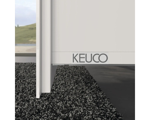 Logo Keuco na kúpeľňovom nábytku