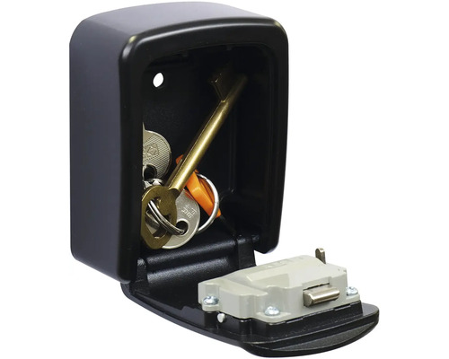 Otvorený trezor na kľúče s kľúčmi