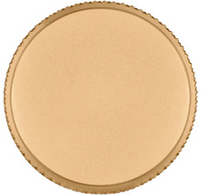 Zlatá minca s vrúbkovaným okrajom