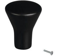 Drevený nábytkový gombík so skrutkou