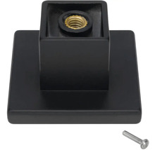 Štvorcový nábytkový gombík so skrutkou