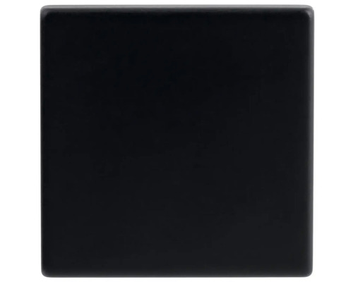Čierna štvorcová nábytková noha