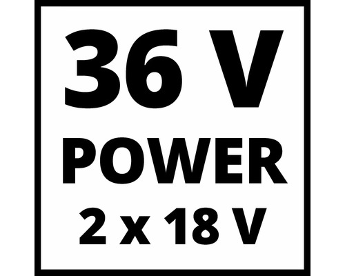 Symbol 36 V Power 2 krát 18 V