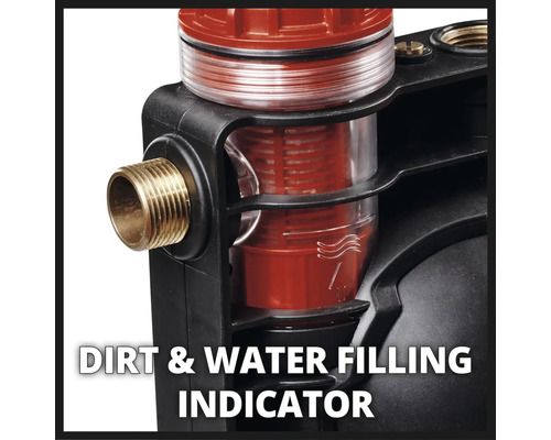 Ukazovateľ hladiny nečistôt a vody