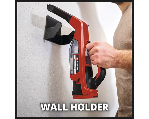 Akumulátorový vysávač Einhell Brillianto s nástenným držiakom