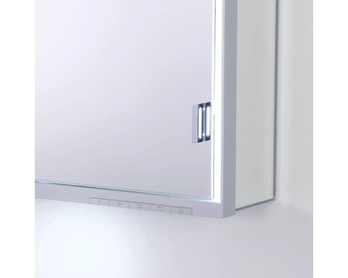 Zrkadlová skrinka s osvetlením a ovládacími prvkami