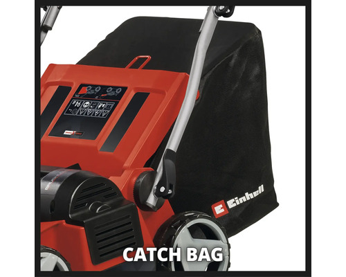 Zberný kôš kosačky na trávu.