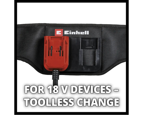 Einhell opasok na náradie s držiakom batérie a držiakom zariadenia