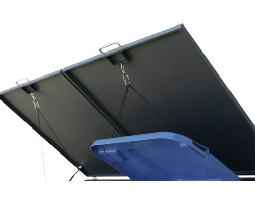 Veko boxu na smetné koše so smetným košom