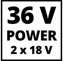36 V Power 2 krát 18 V akumulátorový systém