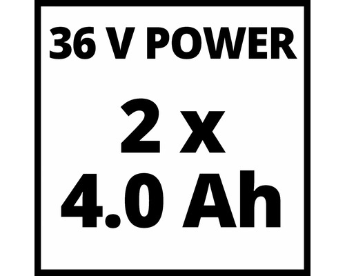 36 V Power, 2 x 4,0 ampérhodín