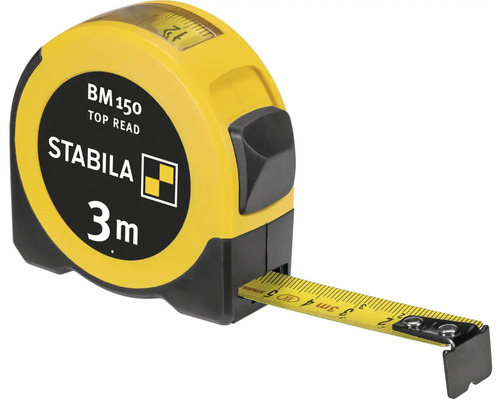 Zvinovací meter Stabila BM 150 s dĺžkou 3 metre