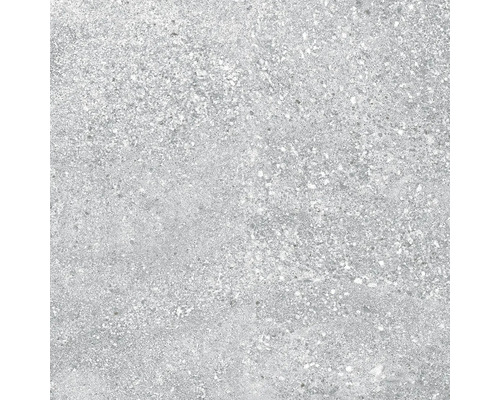 Sivá podlahová dlaždica so štruktúrovaným povrchom