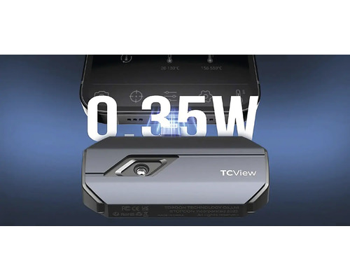 Elektronické náradie TCView s výkonom 0,35 wattu