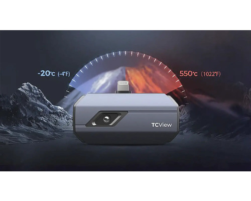 Termokamera TCView s ukazovateľom teploty