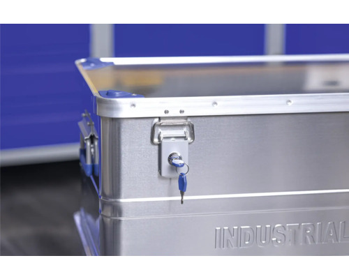 Hliníkový box na náradie so zámkom a kľúčom