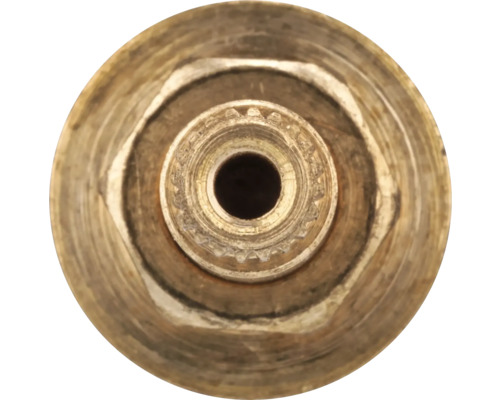 Mosadzné šróbenie s vnútorným závitom v detaile